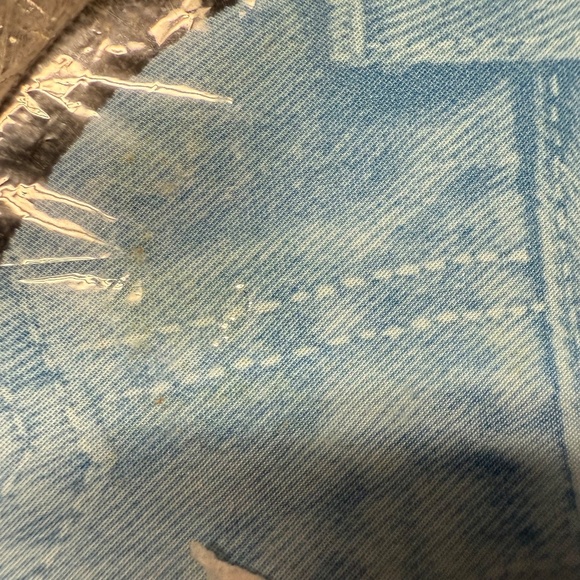 Vintage New CD Case Denim Print 2000s Y2K Physical Media Storage - Picture 6 of 6